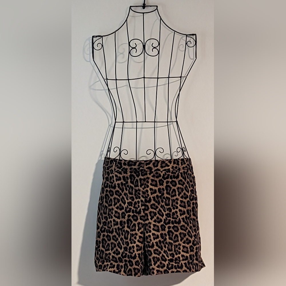 Michael Kors cute leopard Pin-up (pin up) shorts,  Size 14